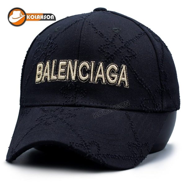 بزرگسال بیسبالی زاپدار طرح Balenciaga رنگ مشکی کد KBBZTBRM001