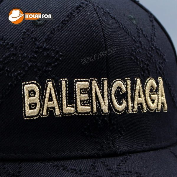 بزرگسال بیسبالی زاپدار طرح Balenciaga رنگ مشکی کد KBBZTBRM005