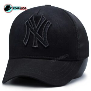 کلاه بیسبالی طرح NY با طرح دو نوع پارچه