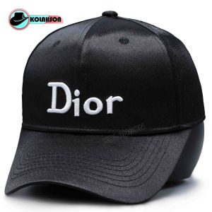 کلاه بیسبالی ساتن طرح Dior 