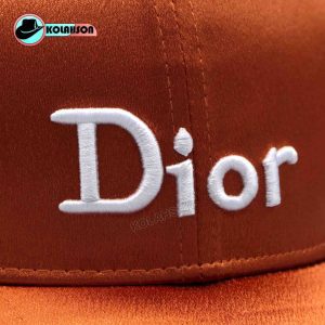 نماد کلاه بیسبالی ساتن طرح Dior