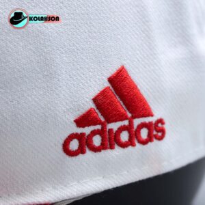 بزرگسال اسپرت بیسبالی اورجینال از برند Adidas طرح DU تک رنگ سفید نقاب قرمز کد KBEBORGABATDUTRSNGH005