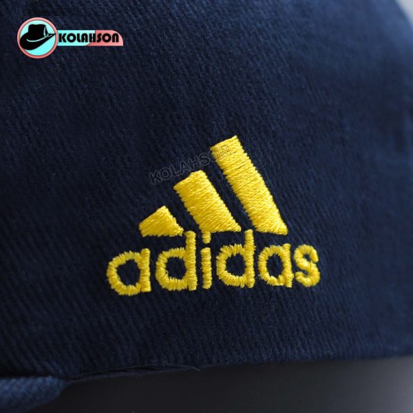 بزرگسال اسپرت کپ اورجینال از برند Adidas طرح NAU تک رنگ طوسی نقاب و پشت سرمه ای کد KBEKORGABATNTRTNVPS006