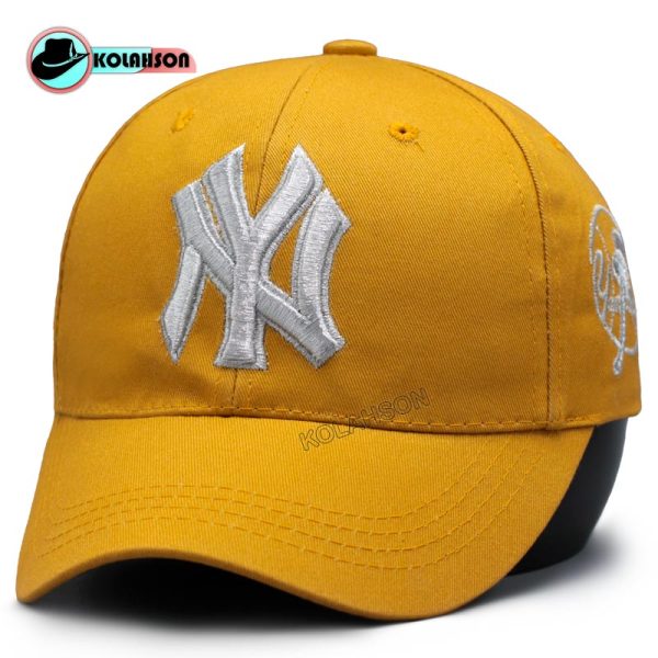 بزرگسال اسپرت نقاب کوتاه بیسبالی طرح NY با طرح بغل Yankees G 5