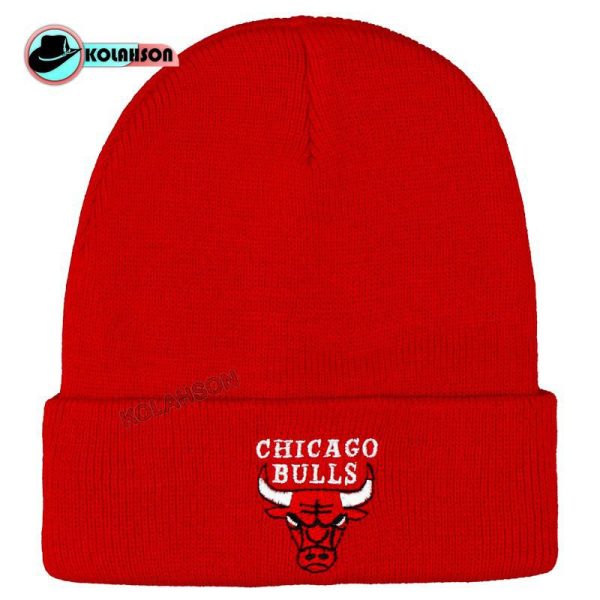 بزرگسال زمستانه اسپرت بافت طرح Chicago Bulls با رنگ های مشکی ، سفید و قرمز کد KBZEBTCHBBRHMSVGH002