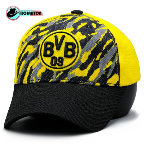 بزرگسال اسپرت بیسبالی باشگاهی طرح Dortmund مناسب ورزش با رنگ های نارنجی زرد چیریکی زرد قرمز طرح دار زرد و طوسی کد KBEBBTDMVBRHNZCHZGHTDZVT006