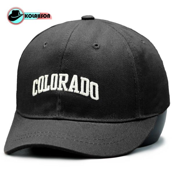 بزرگسال اسپرت بیسبالی نقاب کوتاه طرح Colorado با رنگ های مشکی ، کرم ، سرمه ای قهوه ای و طوسی کد KBEBNKTCBRHMKSGHVT004