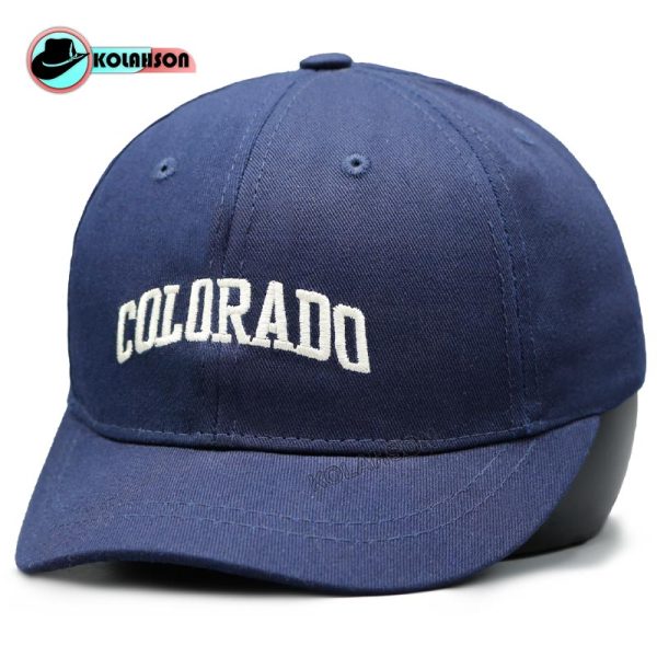 بزرگسال اسپرت بیسبالی نقاب کوتاه طرح Colorado با رنگ های مشکی ، کرم ، سرمه ای قهوه ای و طوسی کد KBEBNKTCBRHMKSGHVT005