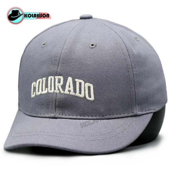 بزرگسال اسپرت بیسبالی نقاب کوتاه طرح Colorado با رنگ های مشکی ، کرم ، سرمه ای قهوه ای و طوسی کد KBEBNKTCBRHMKSGHVT006
