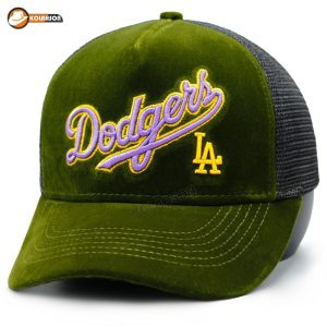 کلاه پشت توری طرح Dodgers LA