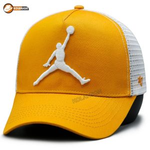 کلاه بیسبالی 47 طرح طلایی Jordan