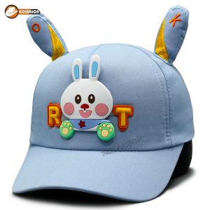 کلاه کودک بیسبالی طرح Rabbit