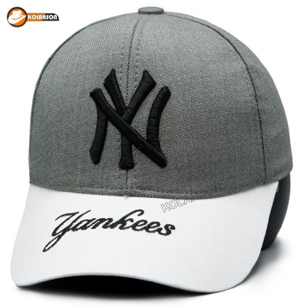 بزرگسال اسپرت بیسبالی طرح NY با کلدوزی Yankees روی نقاب با 9 تم رنگی متفاوت کد KBEBTNYBGYRNB9TRM002