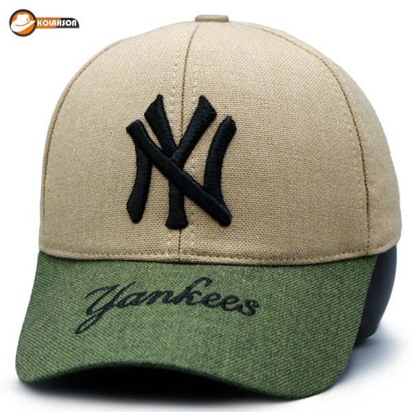 بزرگسال اسپرت بیسبالی طرح NY با کلدوزی Yankees روی نقاب با 9 تم رنگی متفاوت کد KBEBTNYBGYRNB9TRM005