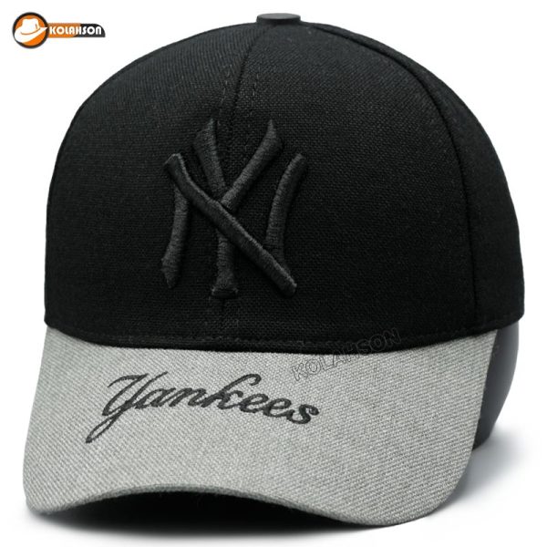 بزرگسال اسپرت بیسبالی طرح NY با کلدوزی Yankees روی نقاب با 9 تم رنگی متفاوت کد KBEBTNYBGYRNB9TRM07