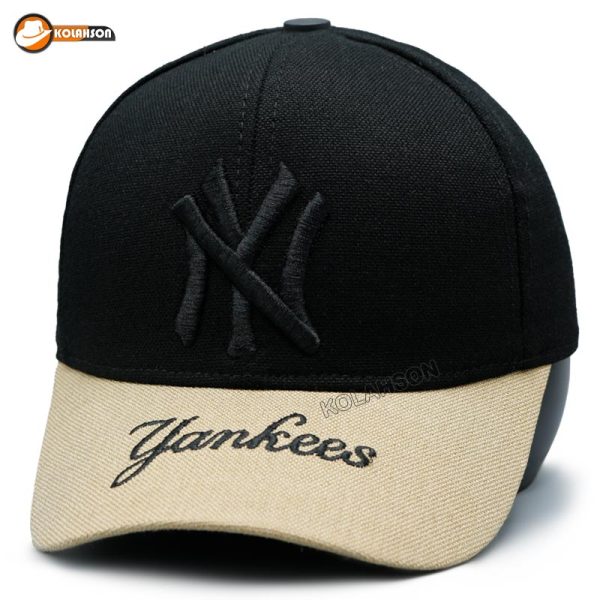 بزرگسال اسپرت بیسبالی طرح NY با کلدوزی Yankees روی نقاب با 9 تم رنگی متفاوت کد KBEBTNYBGYRNB9TRM08