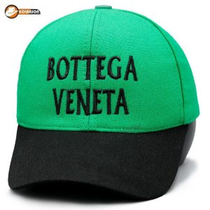 بزرگسال اسپرت بیسبالی طرح Bottega vaneta ir تک رنگ سبز نقاب مشکی کد KBEBTBVirTRSNM001
